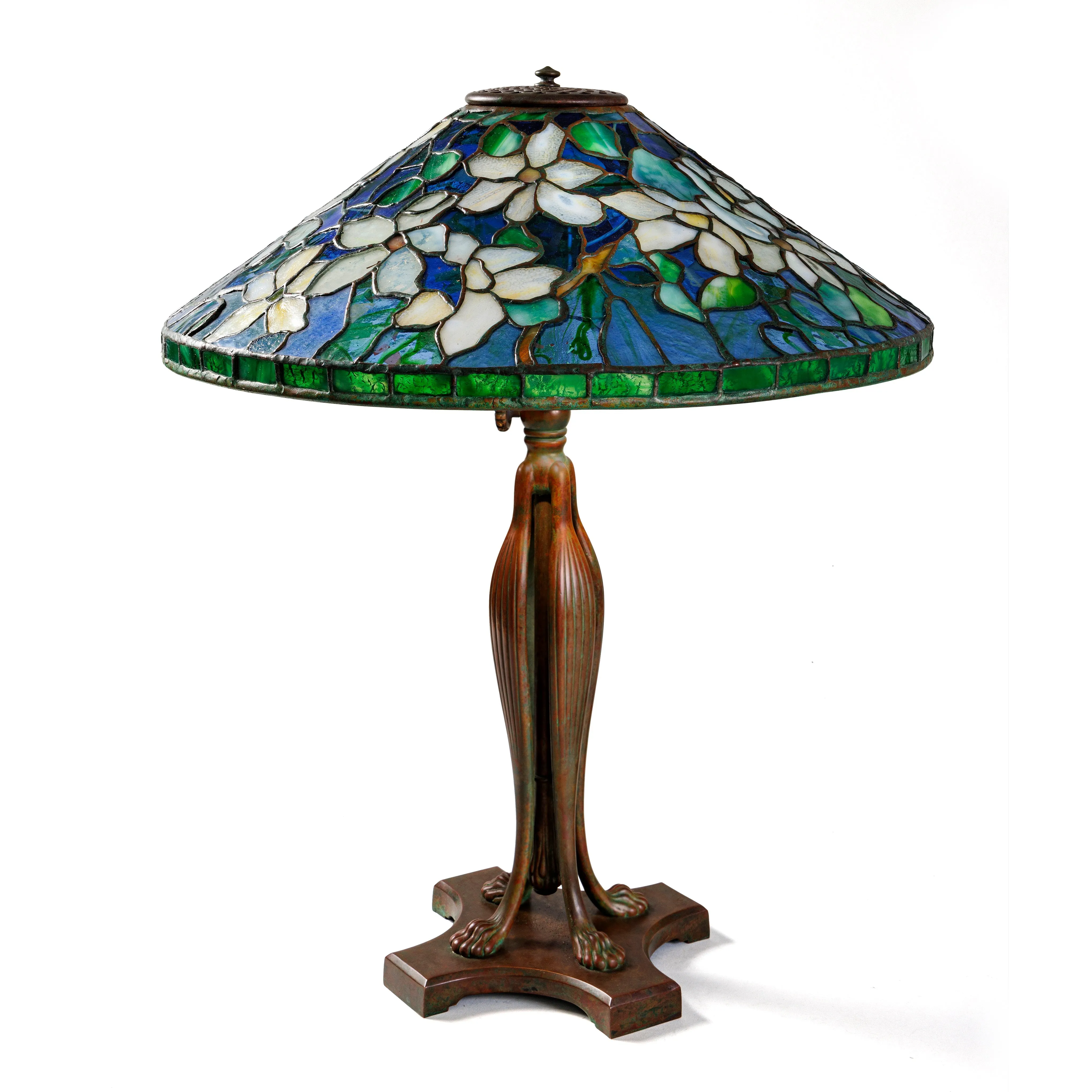 Tiffany Studios New York "Clematis" Table Lamp