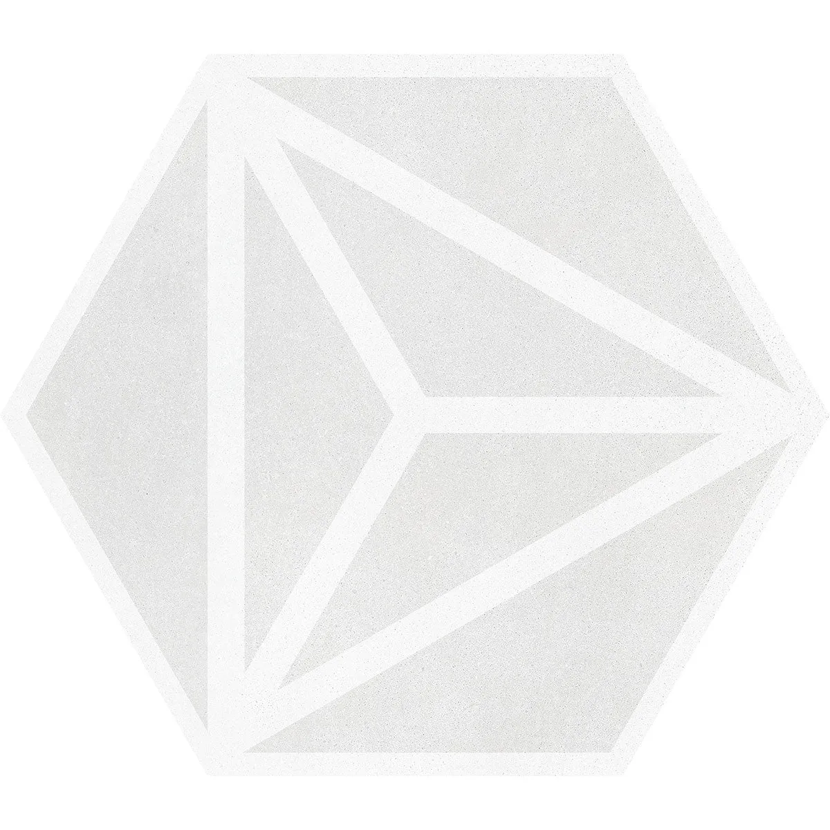 Varadero Moonlight Hexagonal Porcelain Tile 20x23cm Matt