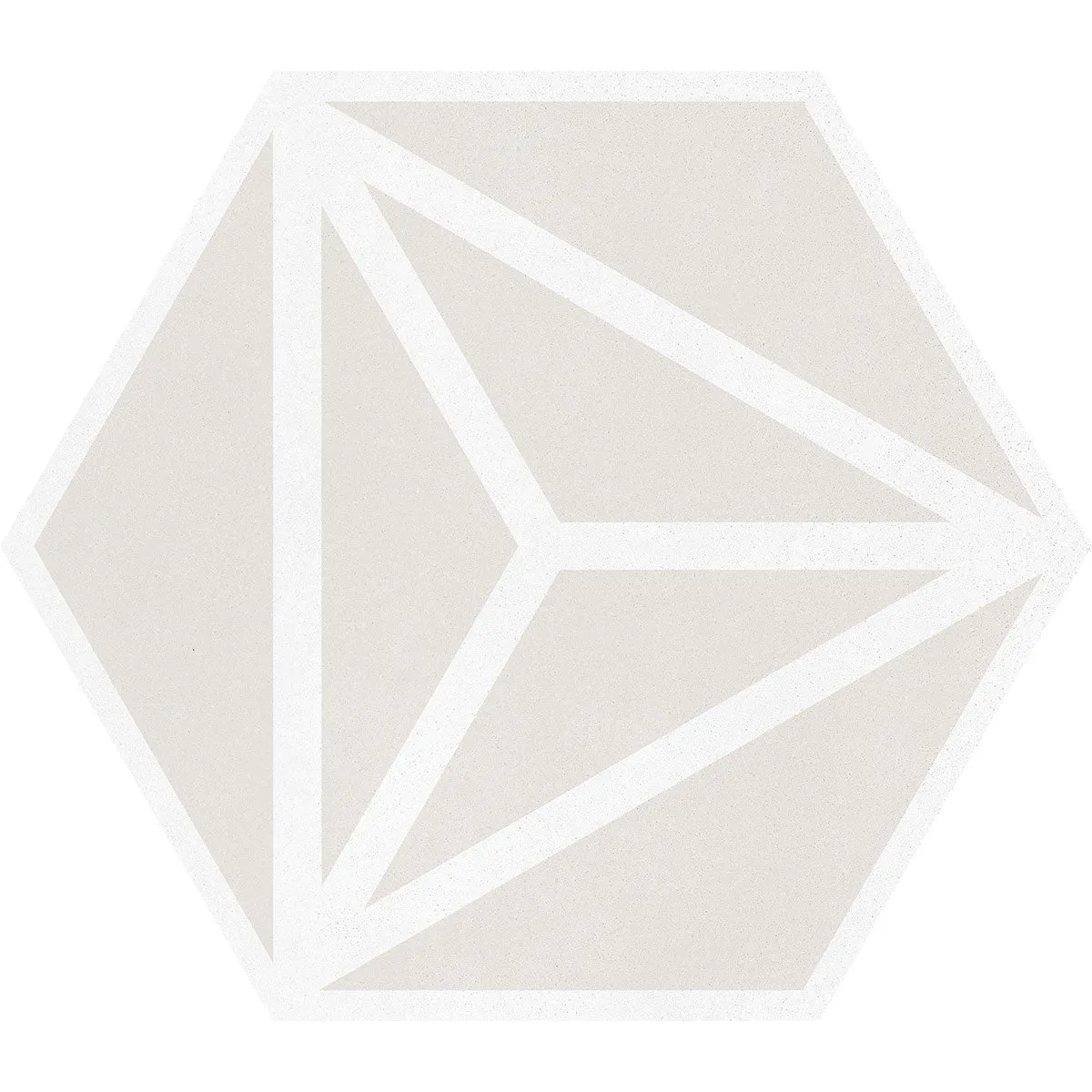 Varadero Moonlight Hexagonal Porcelain Tile 20x23cm Matt