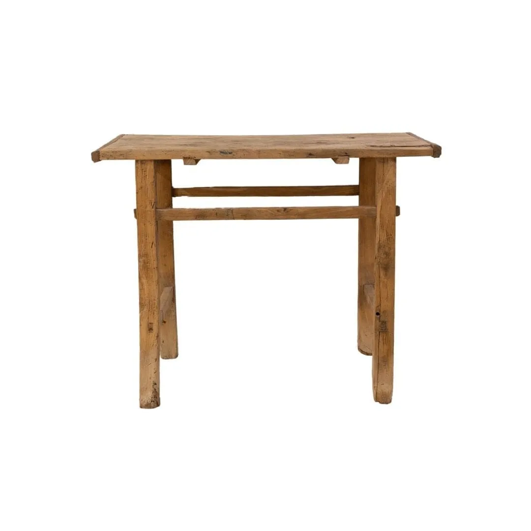Vintage Elm Wood Console Table | 100-120cm Zoco Home