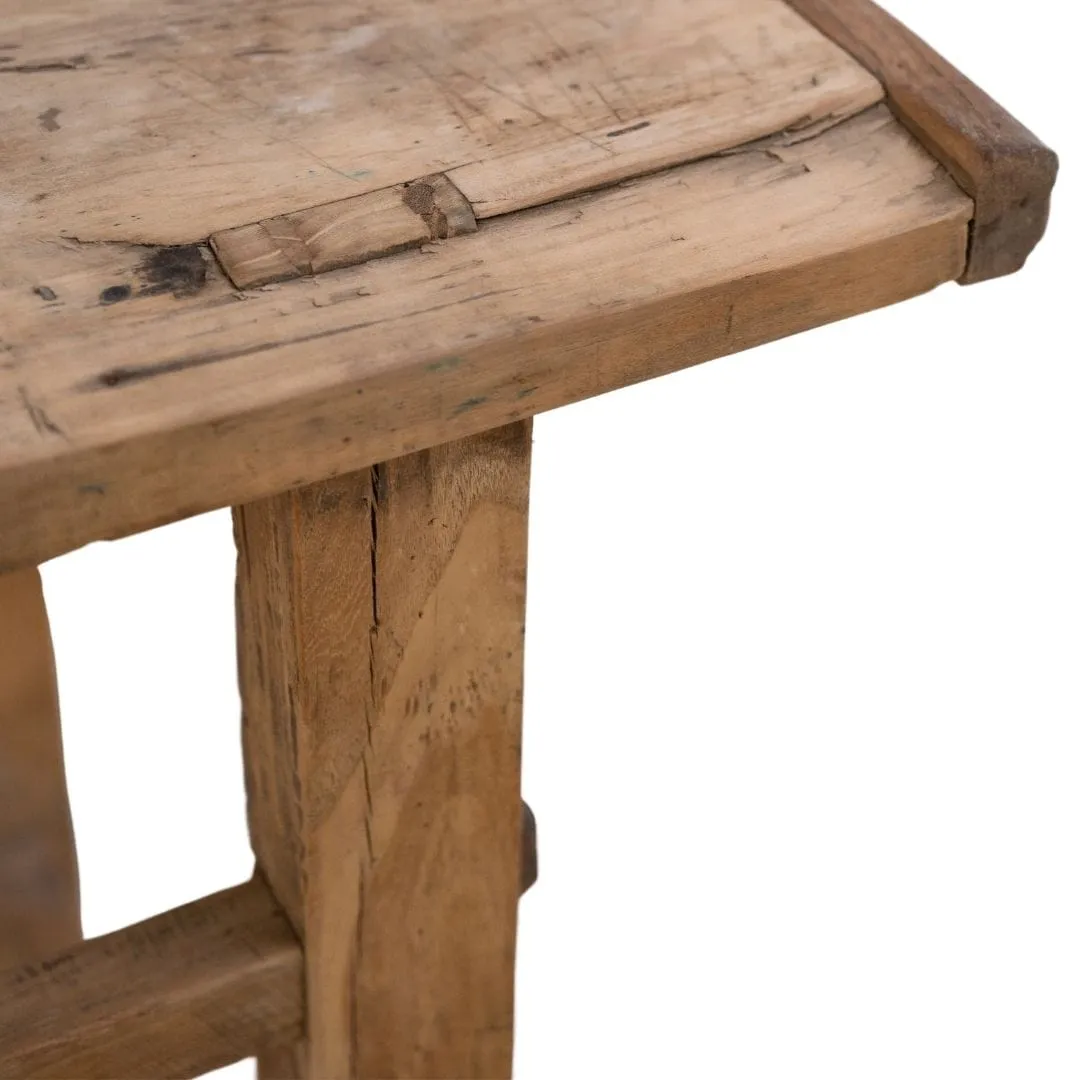 Vintage Elm Wood Console Table | 100-120cm Zoco Home