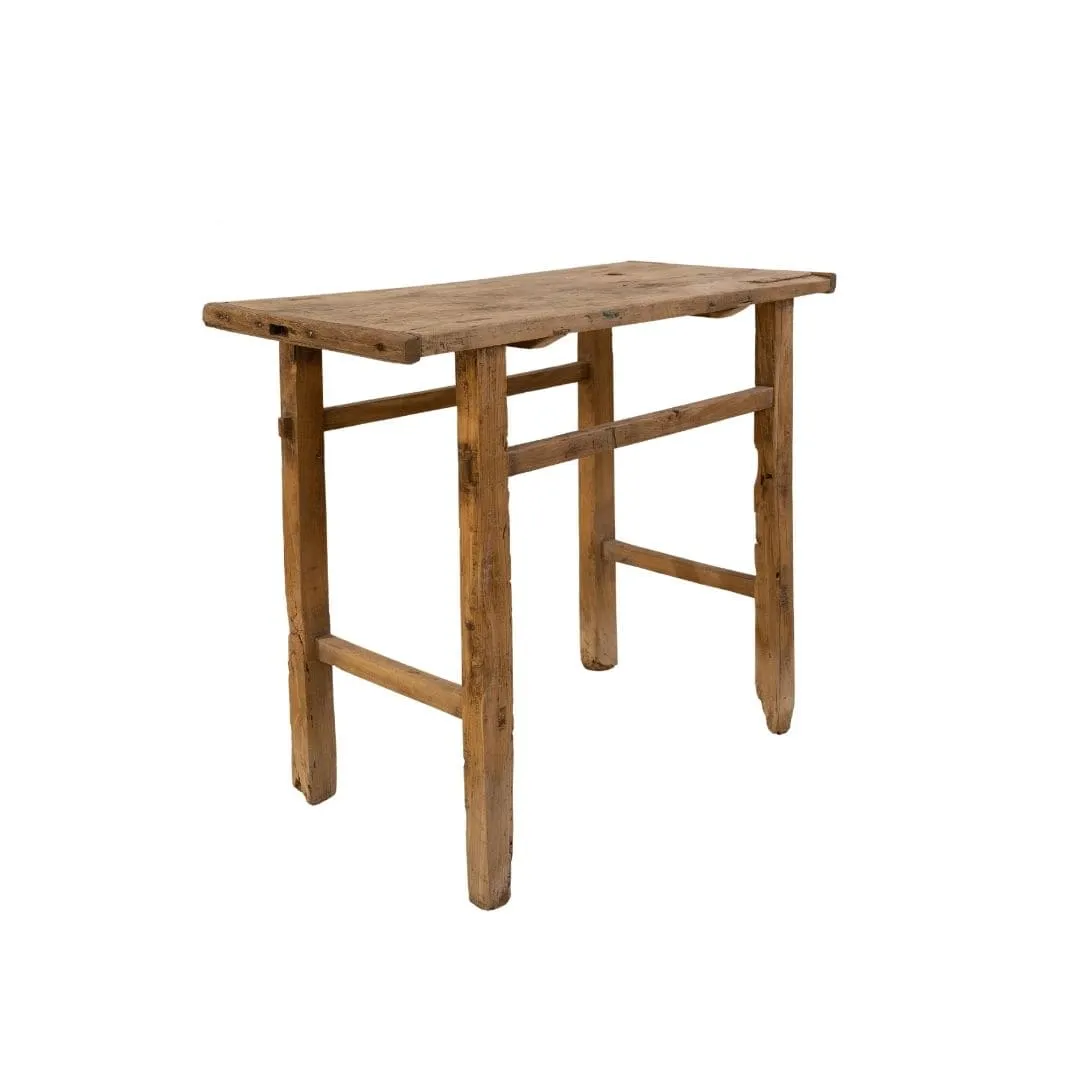 Vintage Elm Wood Console Table | 100-120cm Zoco Home