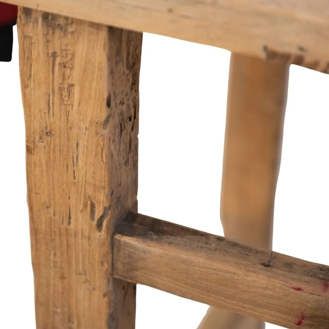 Vintage Elm Wood Console Table | 100-120cm Zoco Home
