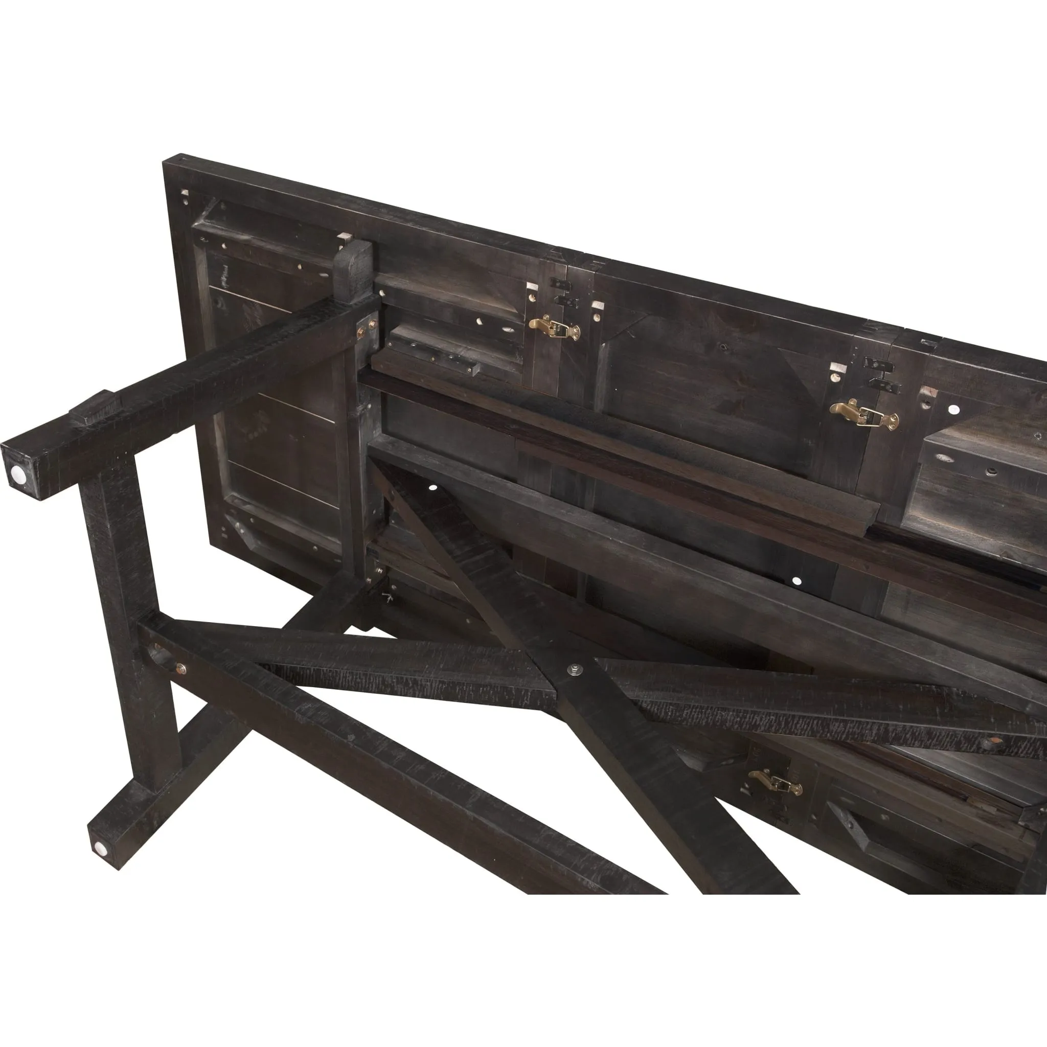 Yosemite Solid Wood Rectangular Extension Table Modus