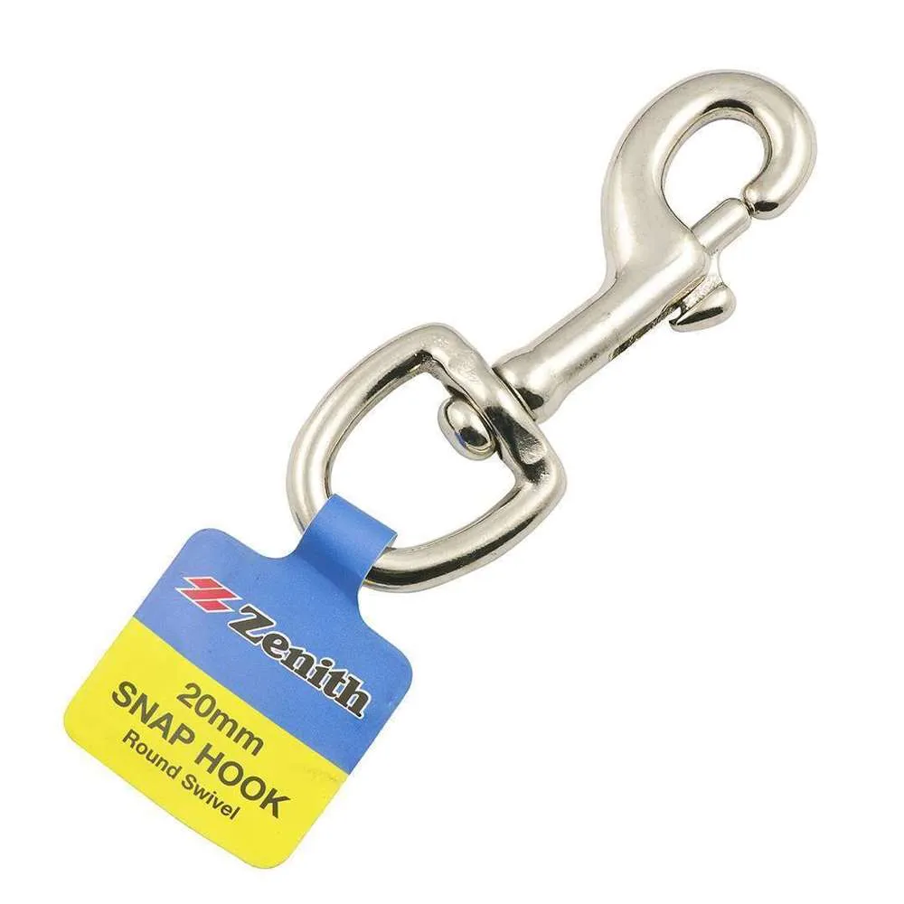 Zenith Snap Hook Swivel Round 20mm