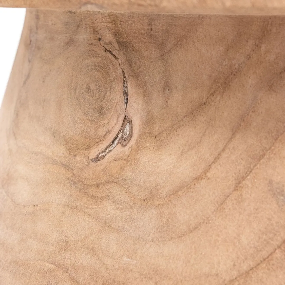 Zigzag Stool | Natural 35x45cm Zoco Home